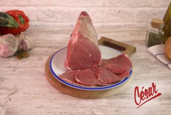 Filetes de redondo de ternera ecológica